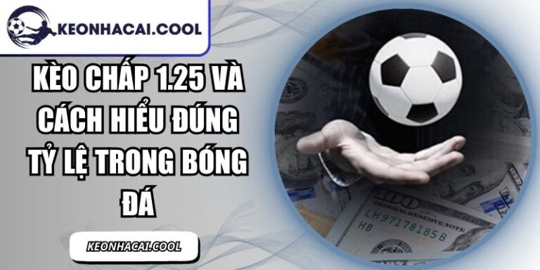 Kèo Chấp 1.25 Và Cách Hiểu Đúng Tỷ Lệ Trong Bóng Đá 6 Kèo Chấp 1.25